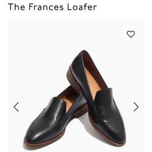 Madewell The Frances loafer True black